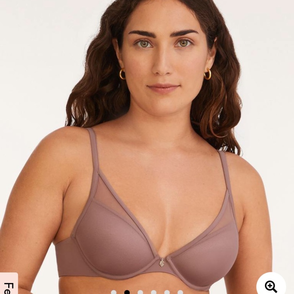 NWT Third Love 32D 24/7® Classic Uplift Plunge Bra